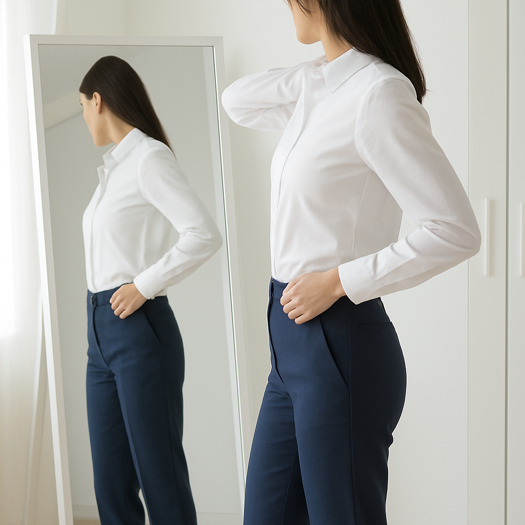 크루즈 K뷰티 스태프 유니폼 핏 점검법 관련 이미지 9