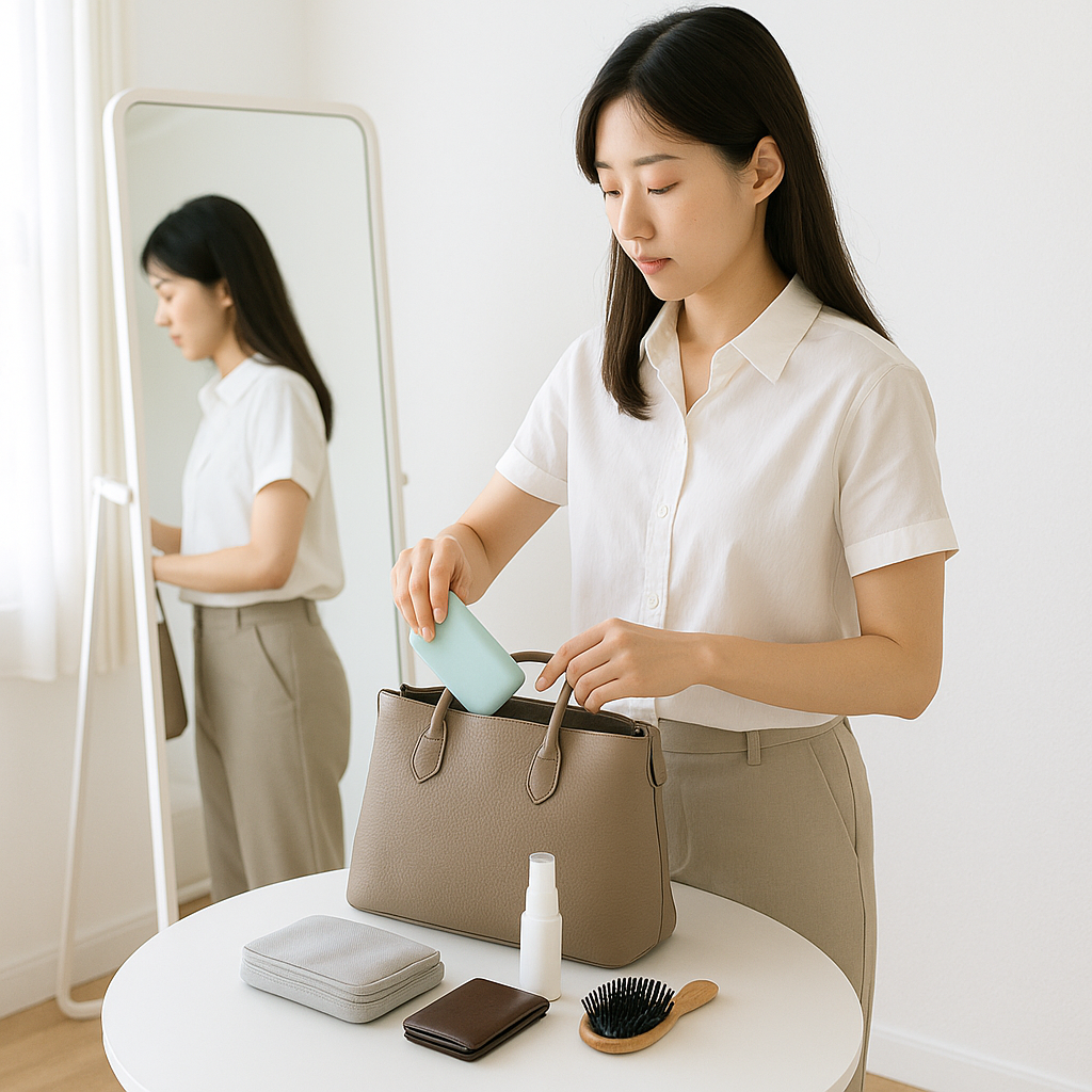 데일리 가방 수납력, 무게는 어떻게 확인해요 관련 이미지 3