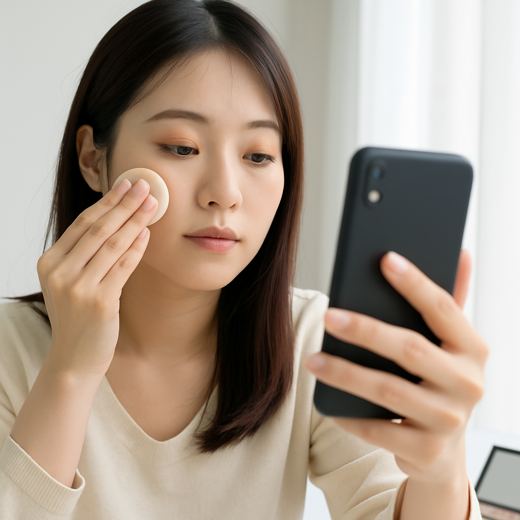 갸루·도우인 메이크업, 한국인 피부톤 어떻게 보정할까 관련 이미지 4