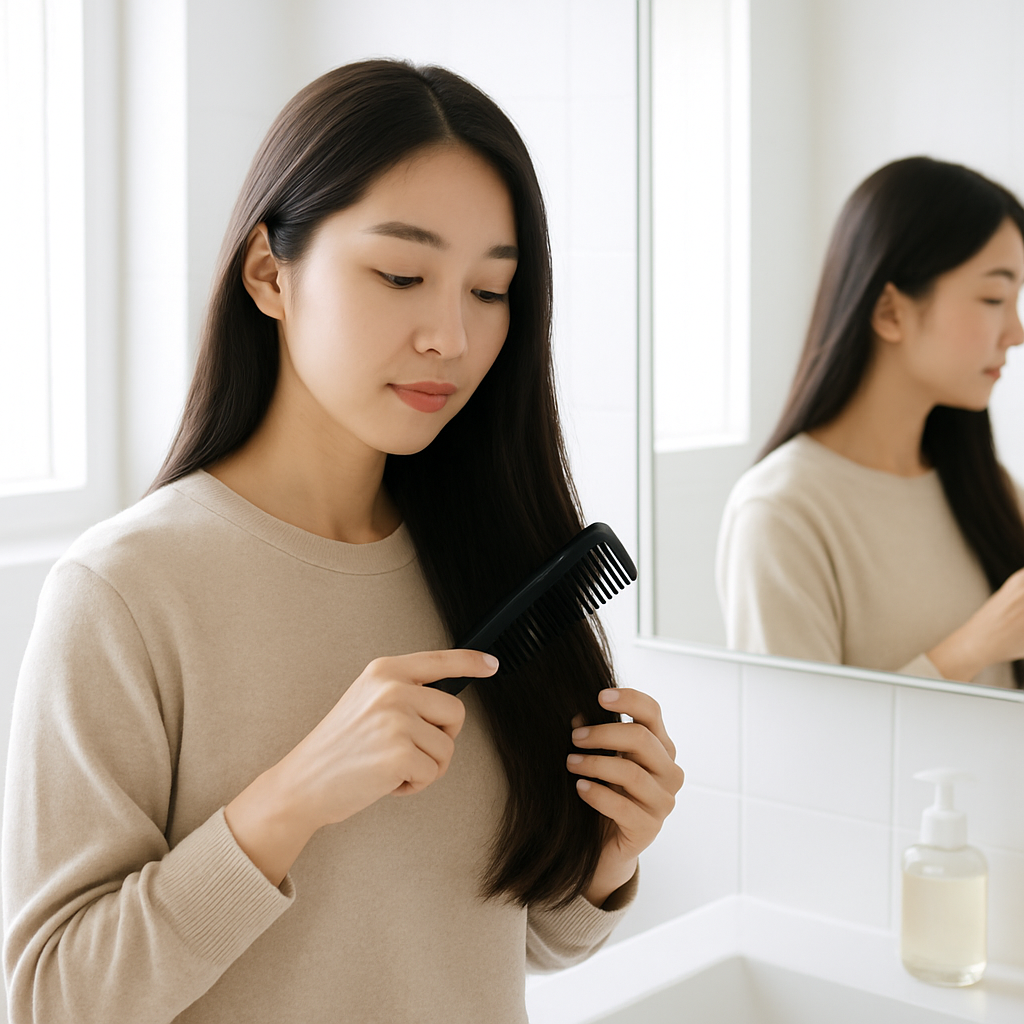 장마철 앞머리 고정: 습도별 제품 선택 관련 이미지 6