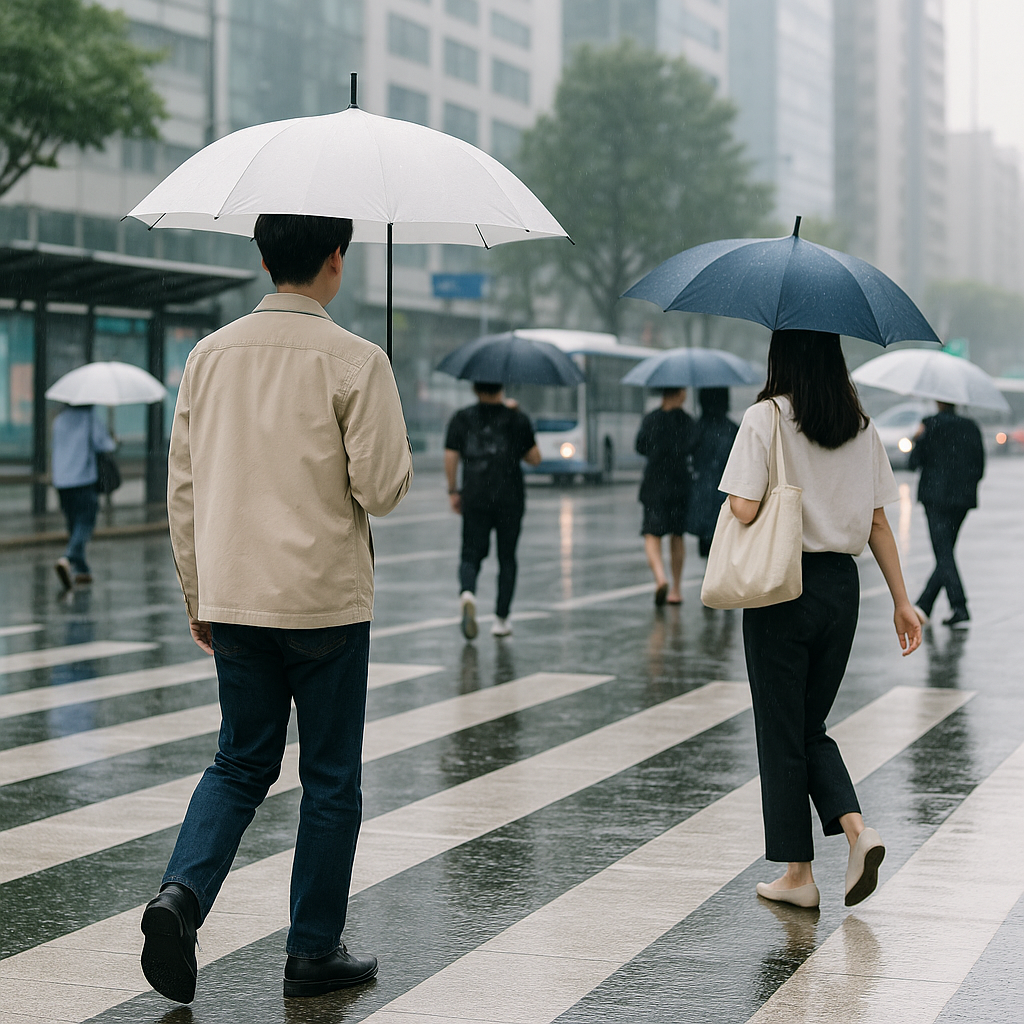출근 전 날씨 예보와 우산 준비 기준, 언제 관련 이미지 6