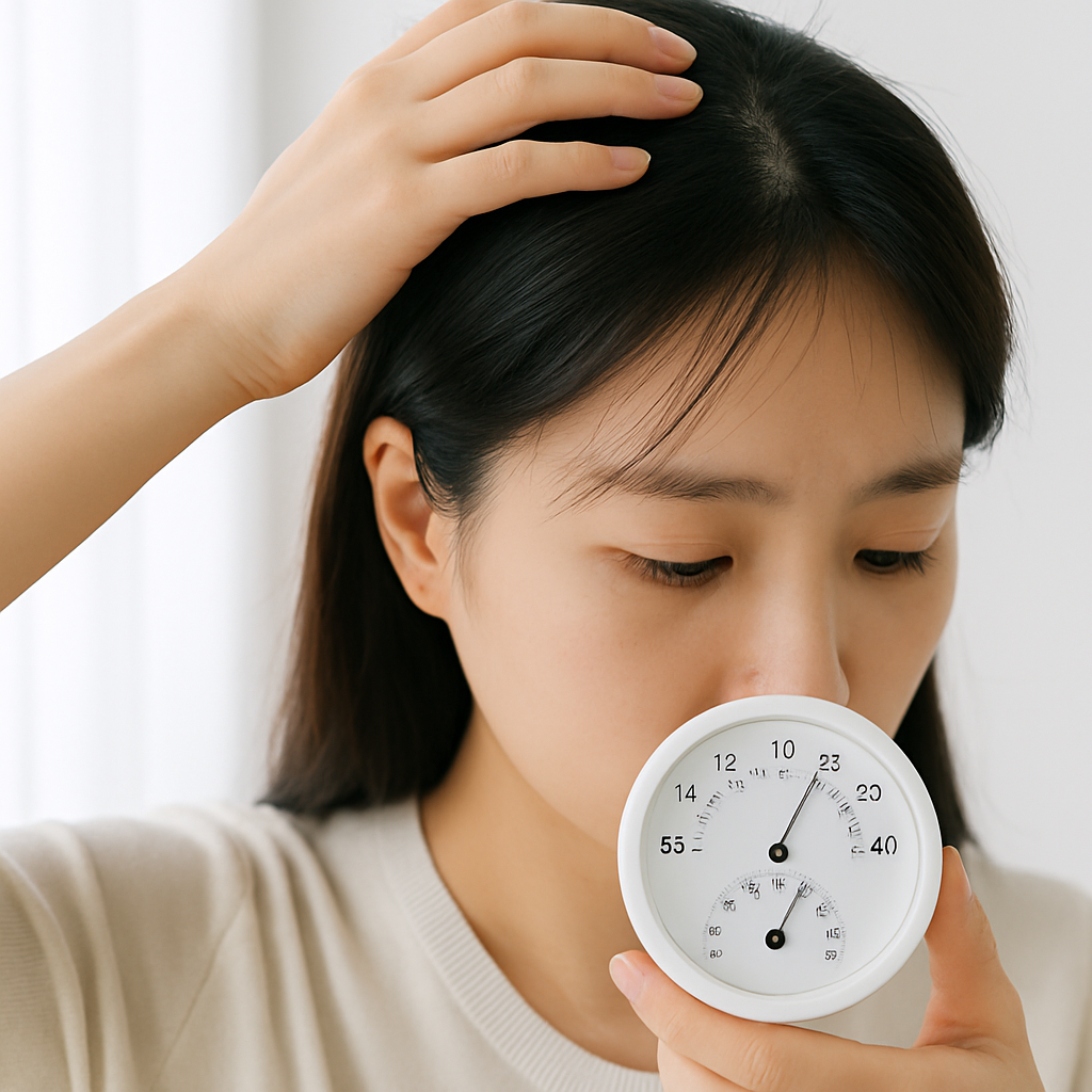 장마철 앞머리 고정: 습도별 제품 선택법 관련 이미지 2