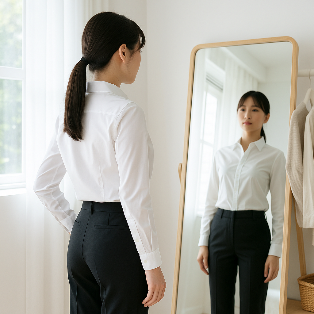 단발·롱헤어 코디 목선·카라핏 비교 관련 이미지 6