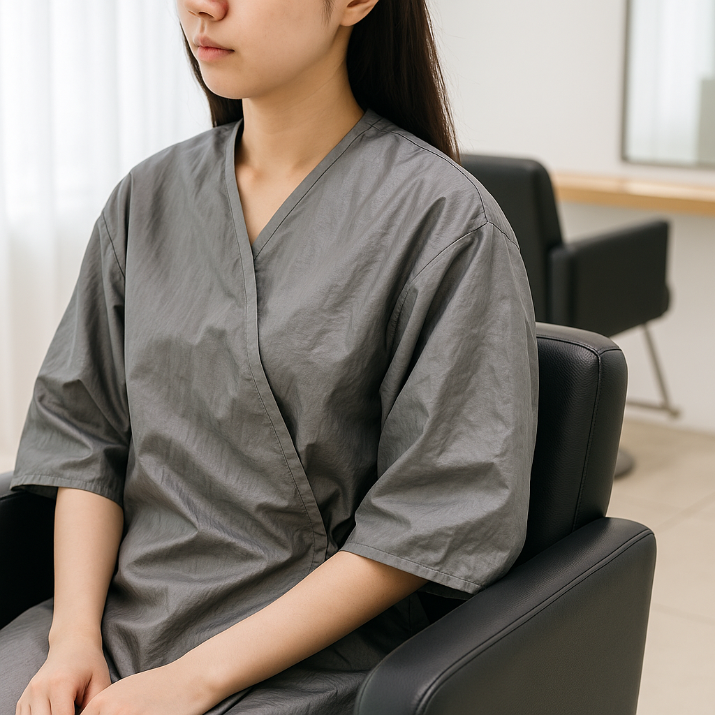 부산 헤어살롱 가운·의자 사용감 비교